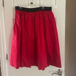 Torrid Red Midi Tulle Skirt Size 1